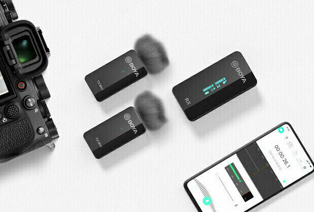 BY-XM6 Mini: BOYA Announces A New Version of 2.4GHz Wireless Microphone System