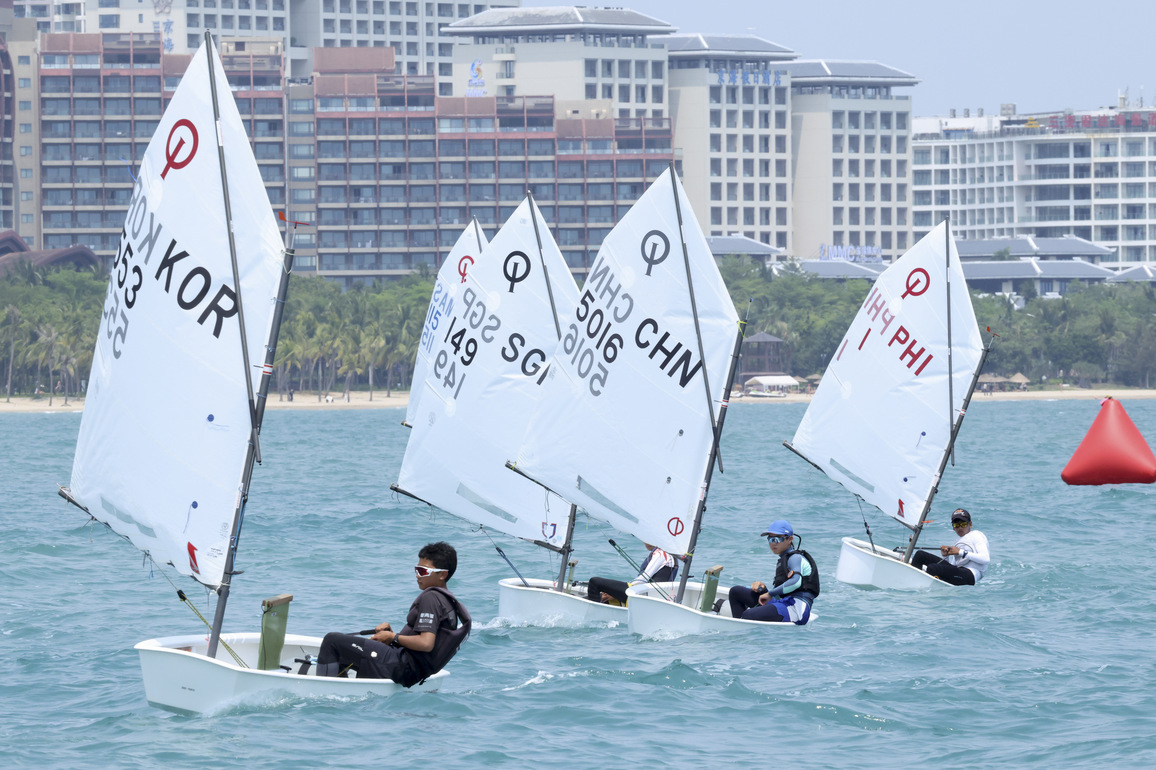 (SP)CHINA-HAINAN-SANYA-ASIAN BEACH GAMES-SAILING-OPTIMIST BOYS(CN)