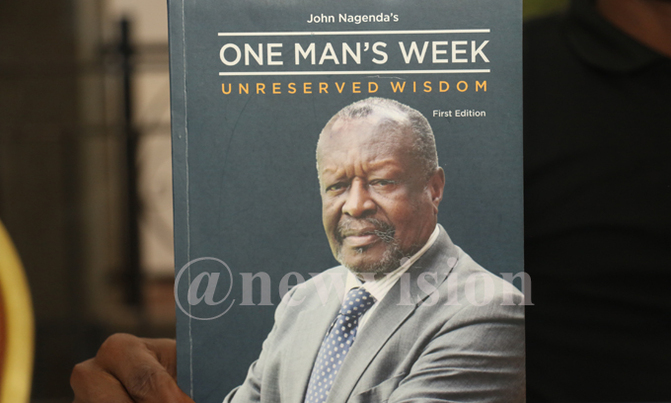 Nagenda's "One Man's Week" book launched Nagenda's "One Man's Week" book launched