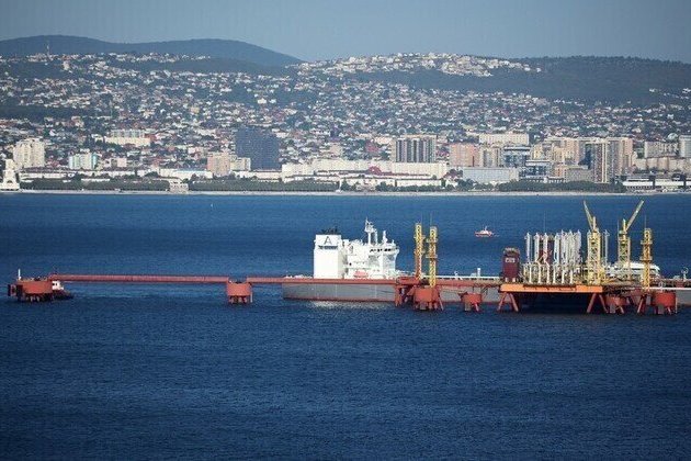 Sea drone strike halts operations at global oil terminal