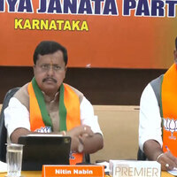 Nitin Nabin chairs Karnataka BJP core committee meeting, discusses Bengaluru Municipal polls