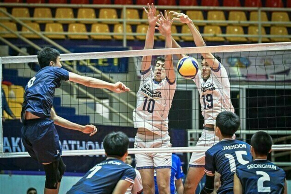 Iran Earns Fourth Win in Asian U-16 Volleyball Championship 2025