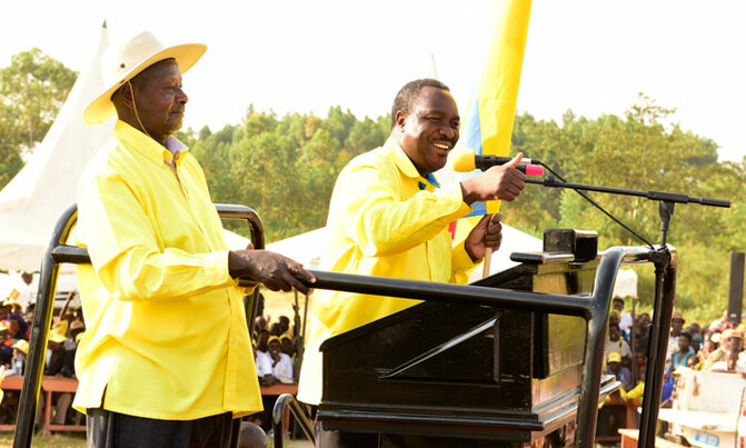 Museveni campaigns for Elioda in Sheema Museveni campaigns for Elioda in Sheema