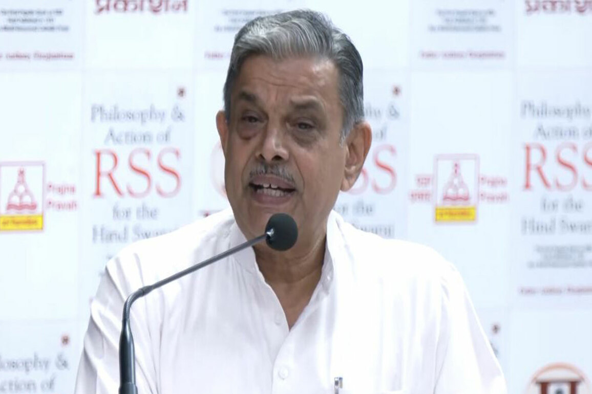"Swayamsevaks are watchguards of India's national soul": RSS leader Hosabale recalls book by Father Anthony published in early fifties