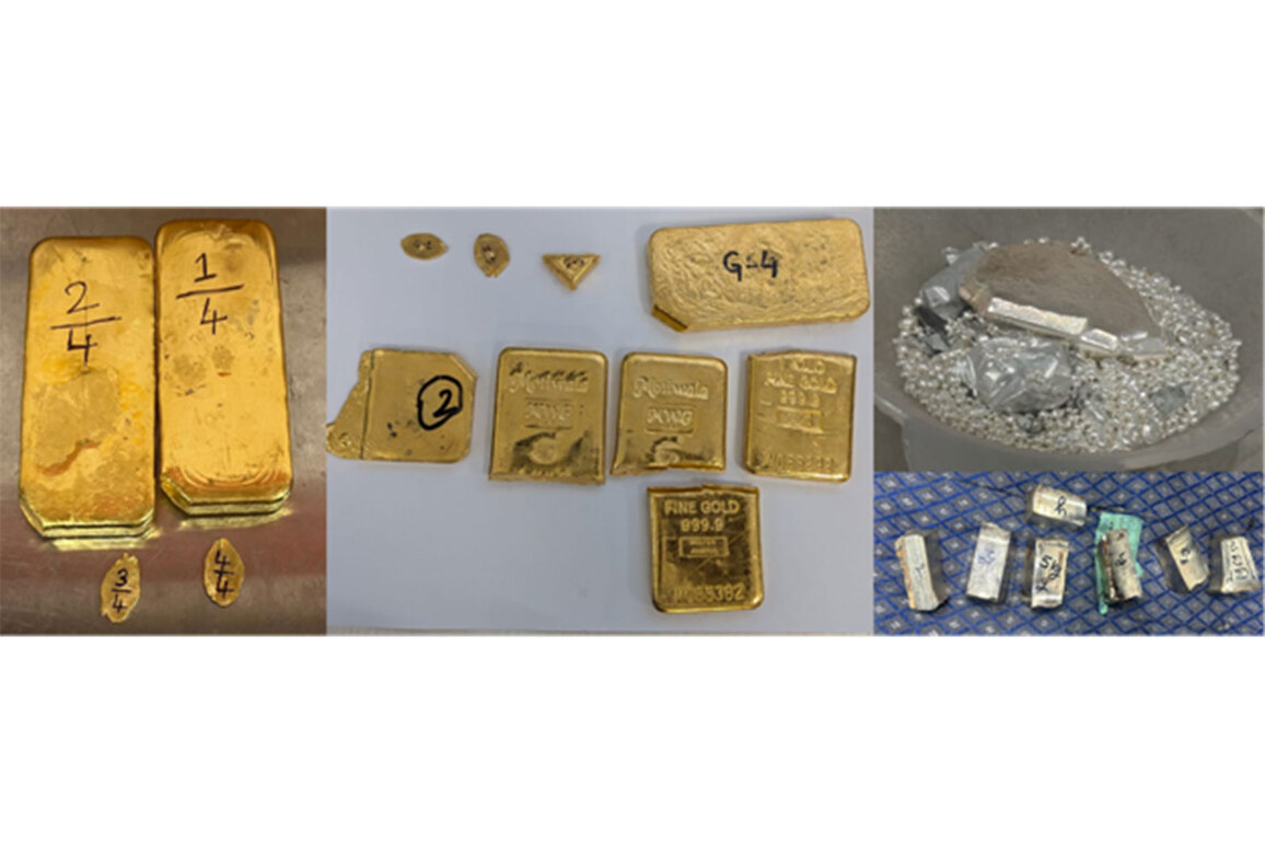 DRI seized gold, silver and cash worth Rs 14.13 crore in Delhi and Kolkata