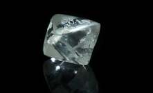  A 26 carat white gem quality rough Argyle diamond