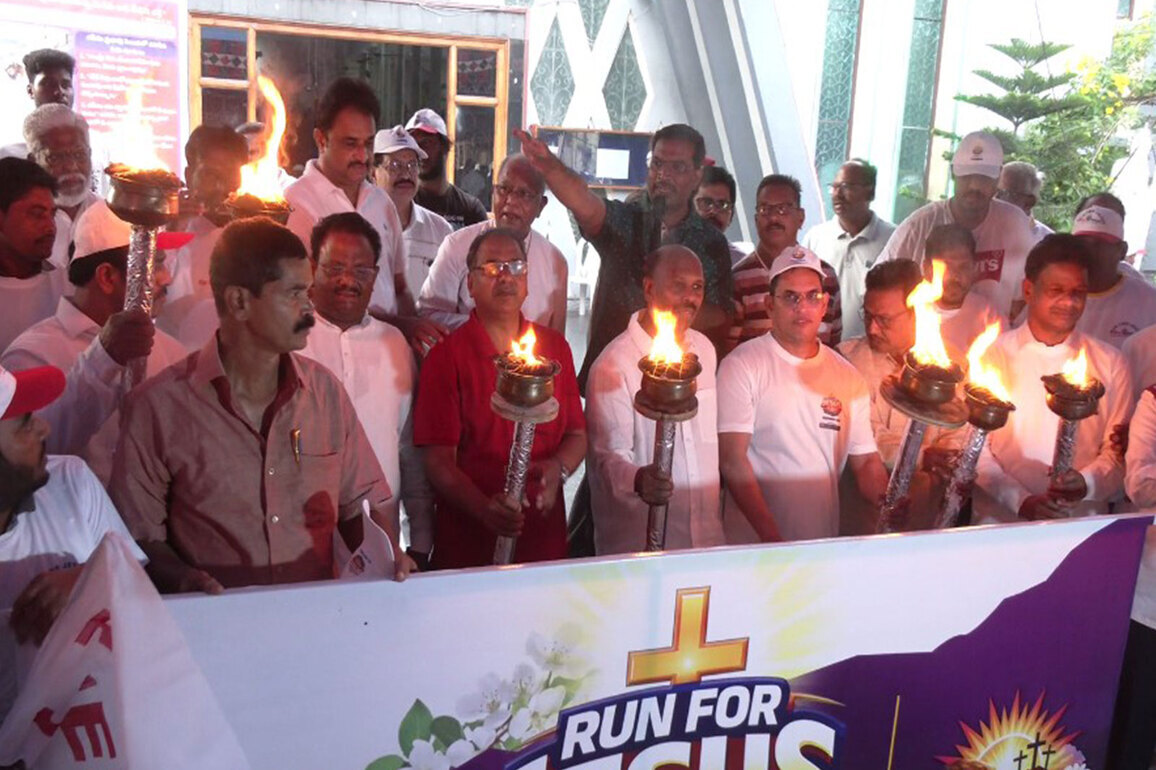 'Run for Jesus' rally organised in Vijayawada on Good Friday