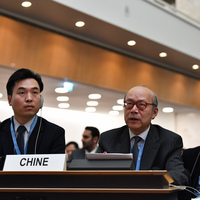 SWITZERLAND-GENEVA-UN-PALESTINIAN ISSUE-CHINESE ENVOY