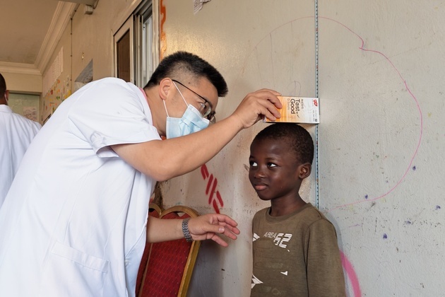 SENEGAL-DAKAR-CHINESE MEDICAL TEAM-ORPHANAGE-CHILDREN'S DAY