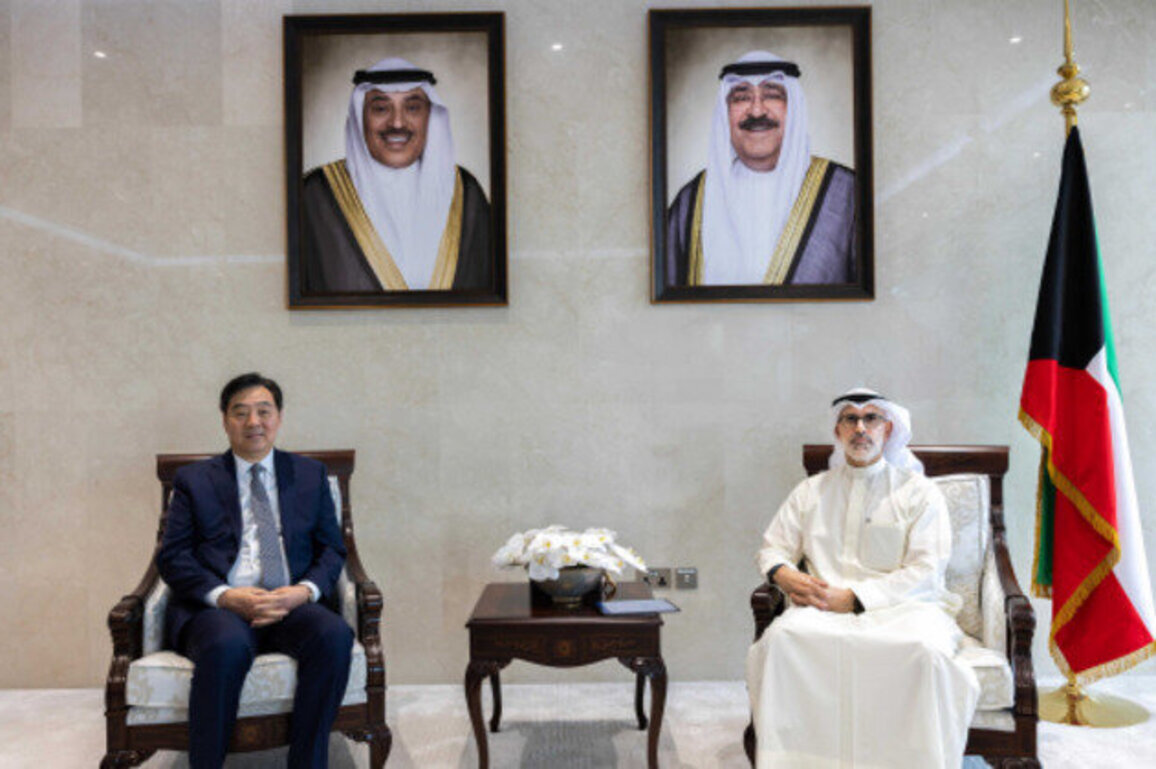 China's special envoy on Middle East issue meets with Kuwait's FM