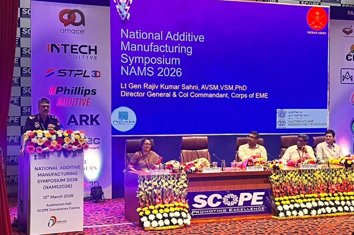 Indian Army participates in National Additive Manufacturing Symposium 2026