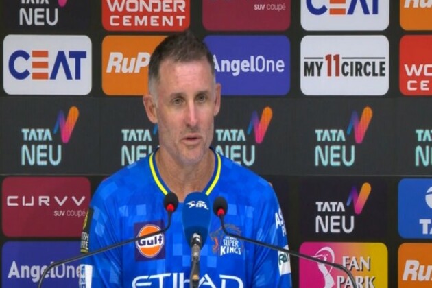"Not putting white flag up just yet": CSK's batting coach Hussey after 5th consecutive defeat in IPL