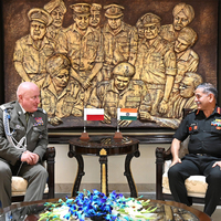 COAS Gen Dwivedi, Polish counterpart discuss strengthening defence cooperation at UNTCC in Delhi