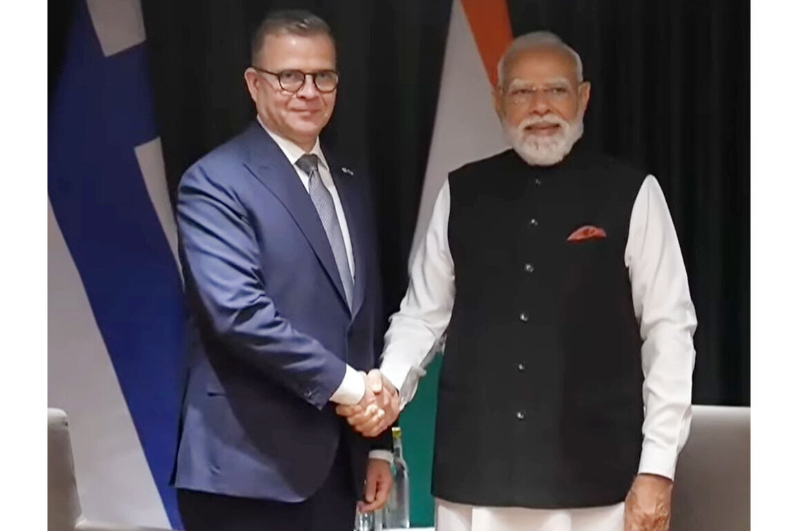 PM Modi holds bilateral meeting with Finland counterpart Orpo ahead of 3rd India-Nordic Summit