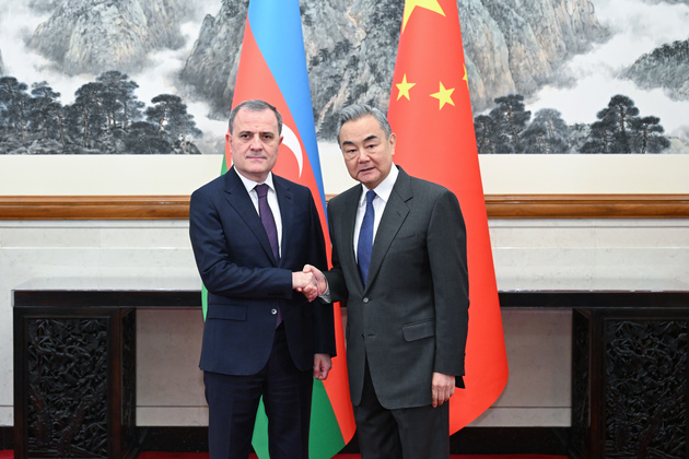 CHINA-BEIJING-WANG YI-AZERBAIJAN-FM-TALKS (CN)