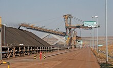 Fully automated stockyard with stacker and portal scraper. Photo: MIBRAG