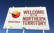  NT border sign