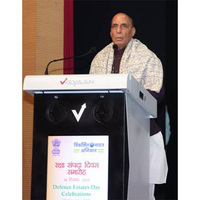 Defence Estates Organisation is a shining example of transparency, efficiency, accountability - the administrative ethos needed for Viksit Bharat: Defence Minister