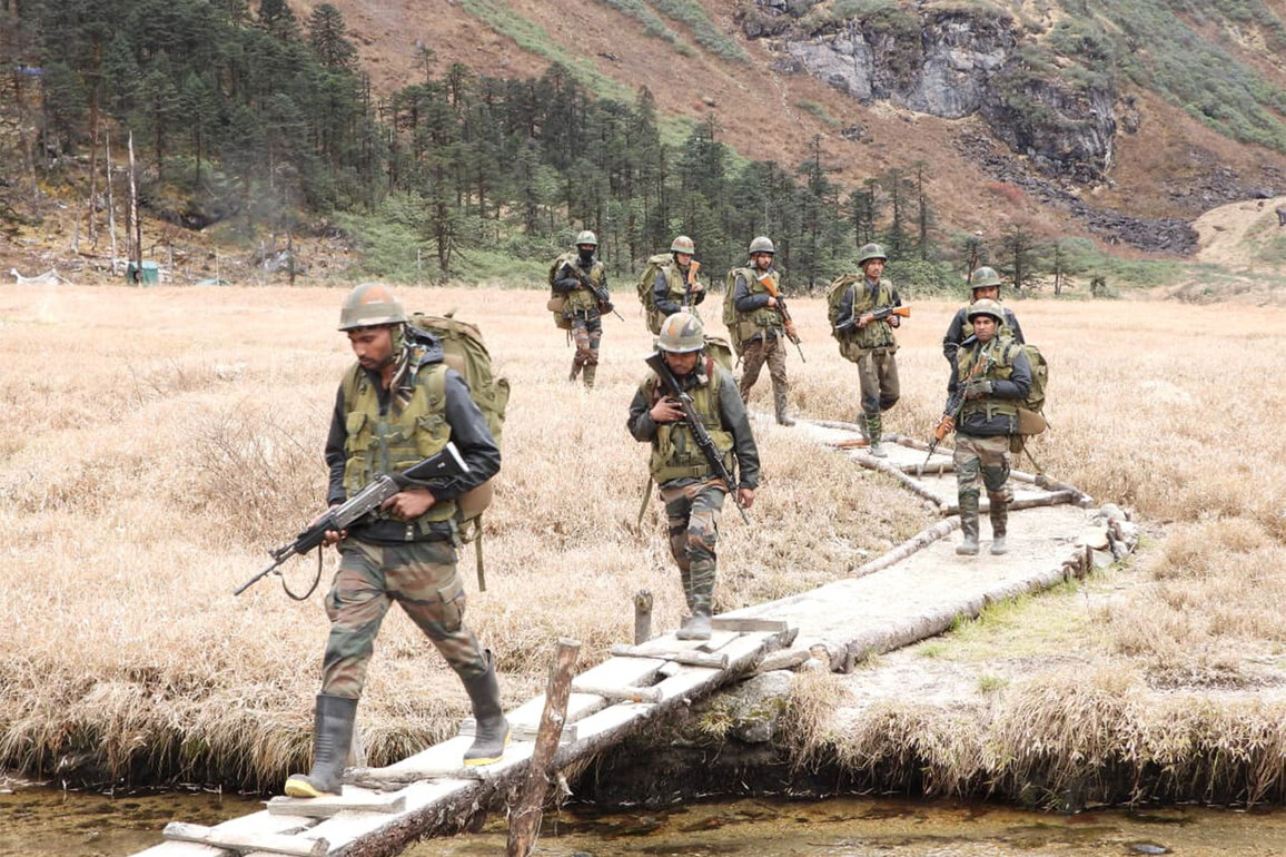 Troops conduct joint training exercise in eastern Arunachal Pradesh