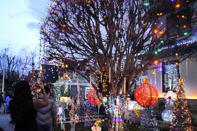 U.S.-CALIFORNIA-SAN FRANCISCO BAY AREA-CHRISTMAS