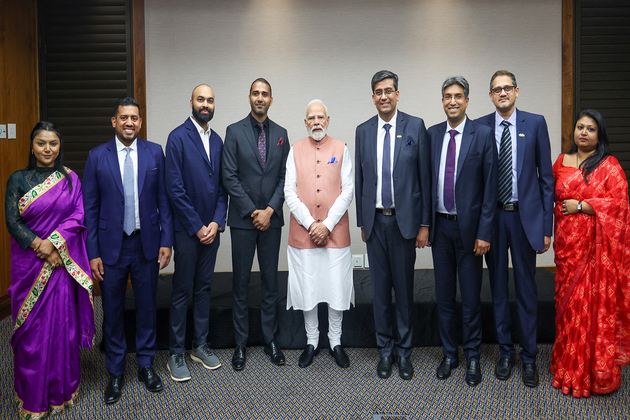 "Fruitful interaction": PM Modi after meeting Indian-origin tech entrepreneurs in Johannesburg