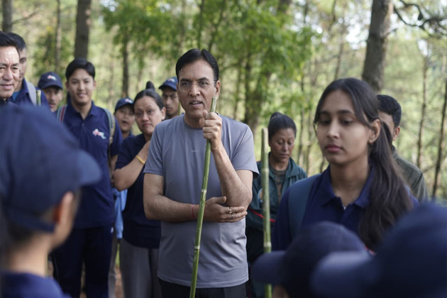 Union Minister Mandaviya highlights fitness and nature during Meghalaya Trek