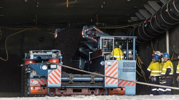 First coal being mined at Mammoth underground.