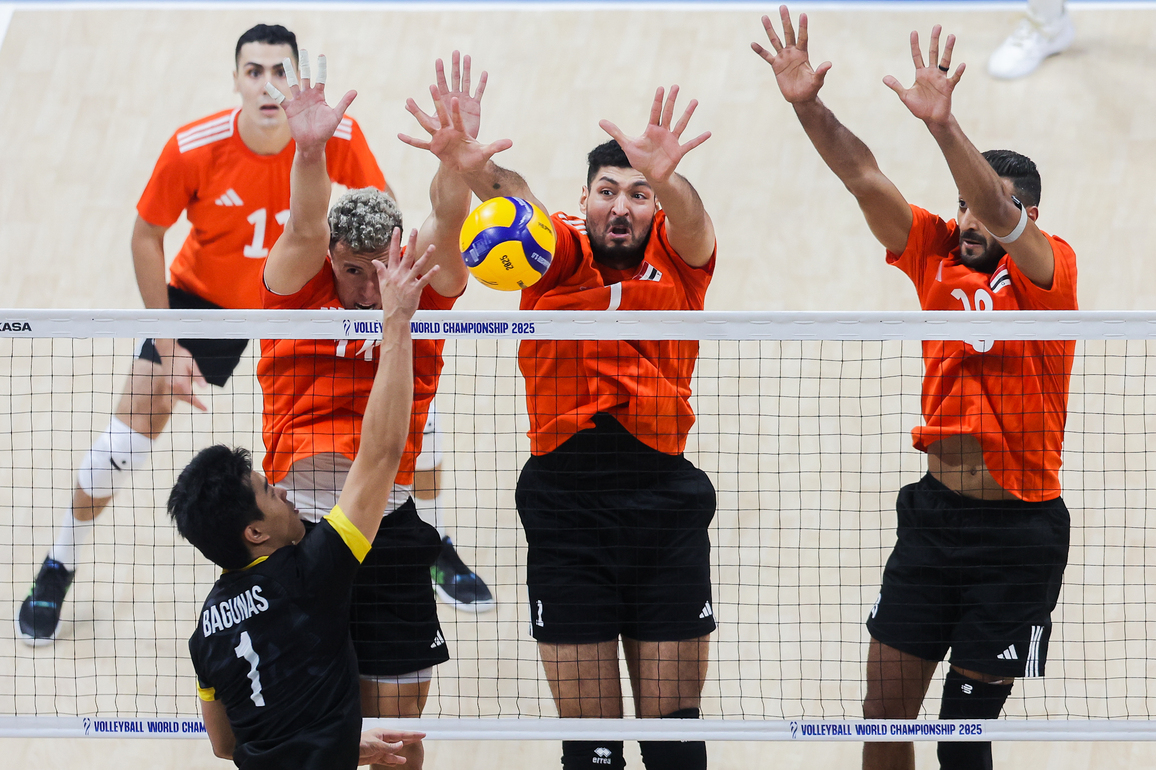 (SP)THE PHILIPPINES-PASAY CITY-VOLLEYBALL-FIVB MEN'S WORLD CHAMPIONSHIP 2025-PHI VS EGY