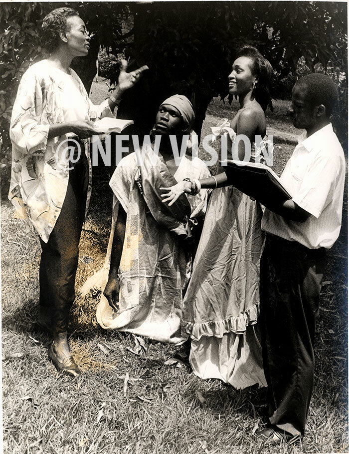 akerere niversity usic ance and rama students rehearsed acbeth by illiam hakespeare uly 1996