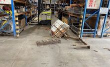 The aftermath of one of the reported incidents.