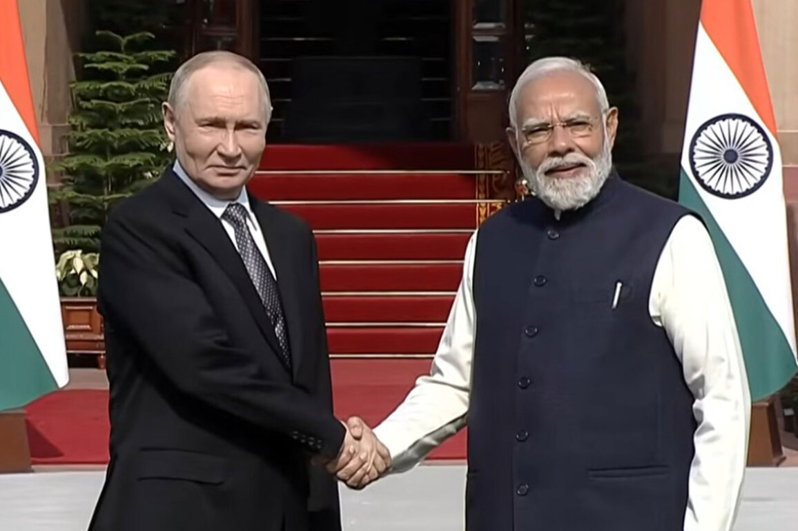 Diplomatic Rendezvous: PM Modi receives President Putin at Hyderabad House ahead of India-Russia Summit