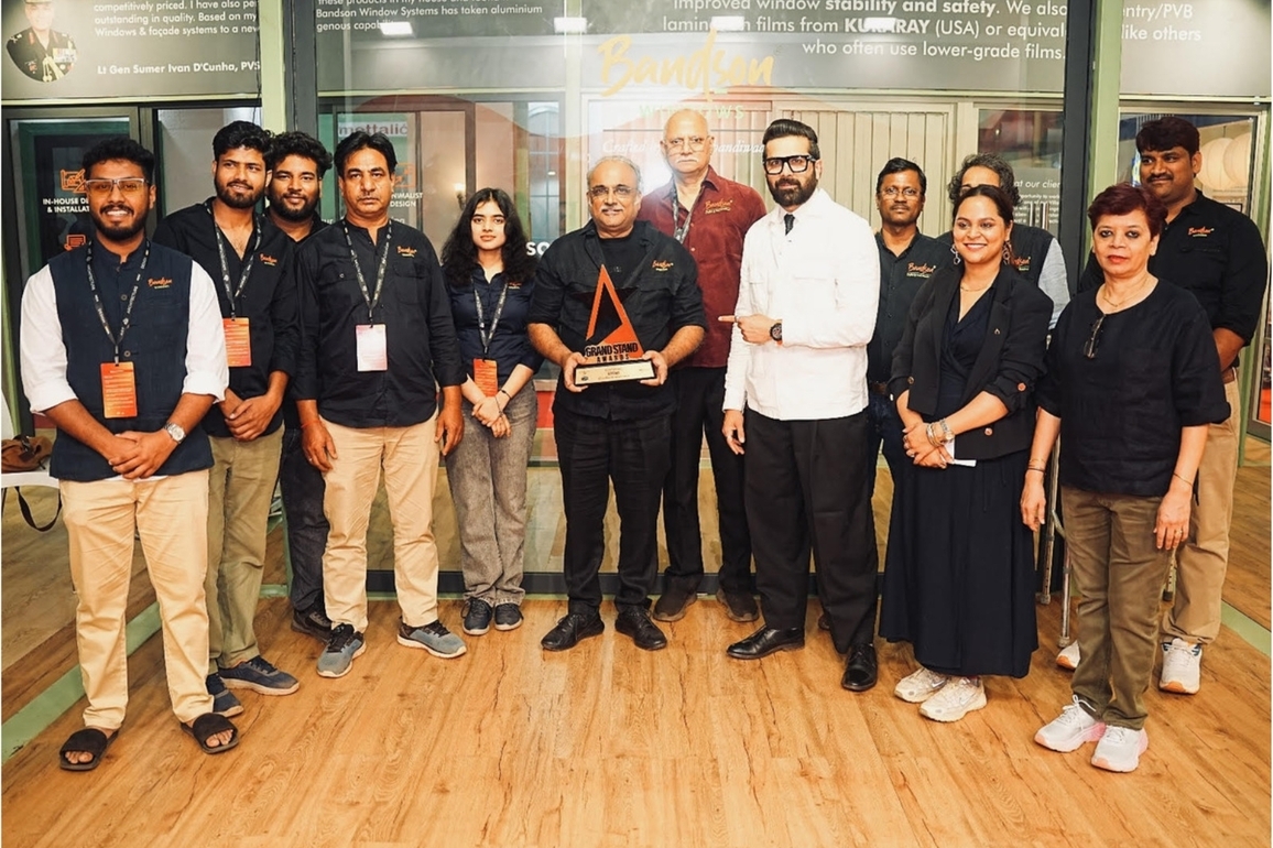 Bandson Windows, a Pioneer in Premium Fenestration, wins the Grandstand Jury Award in the Gold Category at Ace Reflect Goa