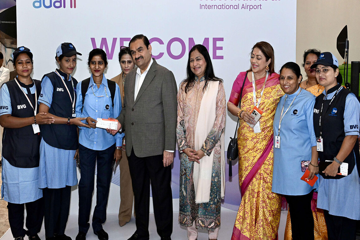 Navi Mumbai International Airport handles 48 flights serving over 4,000 passengers on Day 1