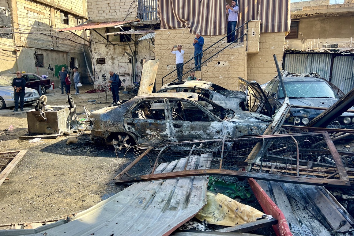 LEBANON-SIDON-ISRAELI ATTACK-AFTERMATH