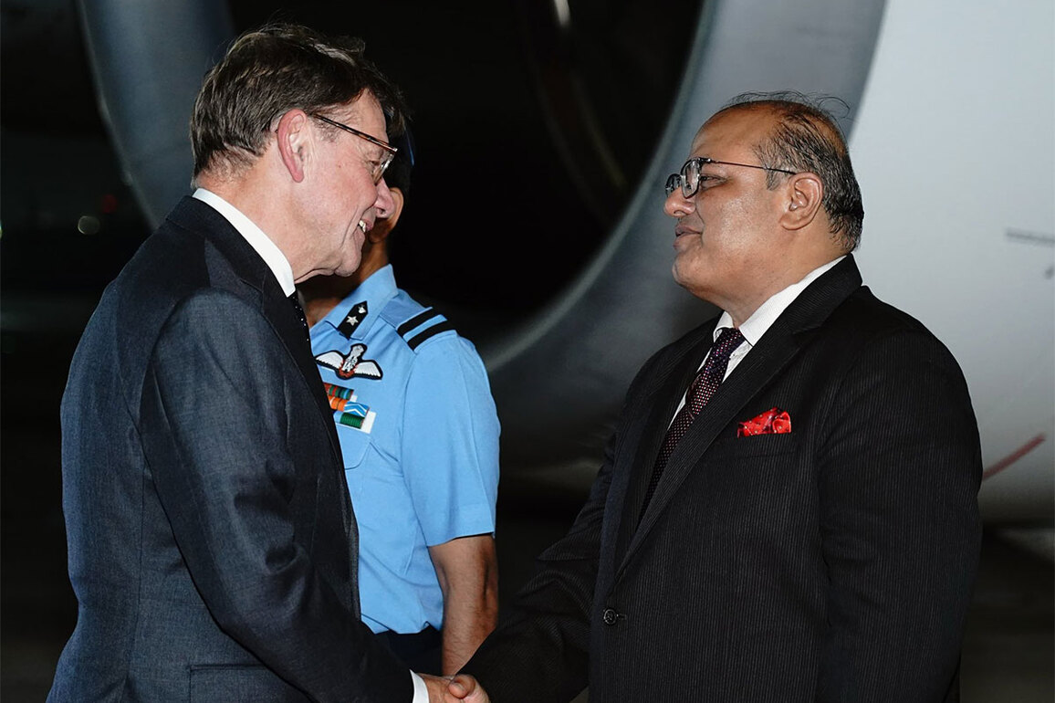 Herzlich Willkommen: German FM Wadephul arrives in Delhi, to meet Piyush Goyal, EAM Jaishankar