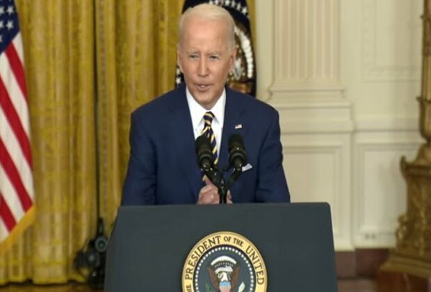 It's been a year of challenges but also of enormous progress, says Biden commemorating first year in office