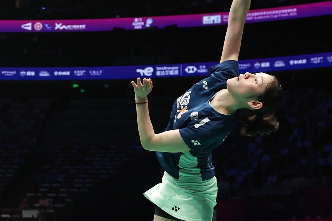 (SP)CHINA-XIAMEN-BADMINTON-SUDIRMAN CUP-SOUTH KOREA VS THE CZECH REPUBLIC (CN)