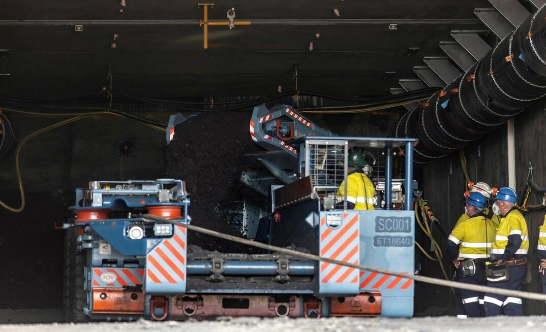 First coal being mined at Mammoth underground.