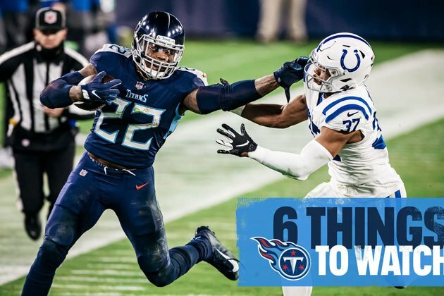 Six Things to Watch in Titans vs Colts on Sunday