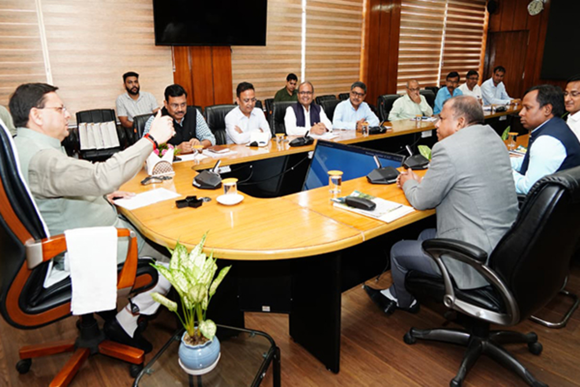 Uttarakhand CM meets inter-ministerial central team on recent disaster damage
