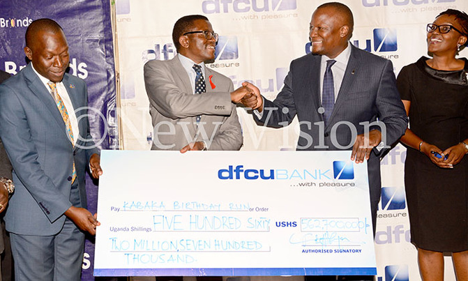 Kabaka Birthday Run gets banking partner Kabaka Birthday Run gets banking partner
