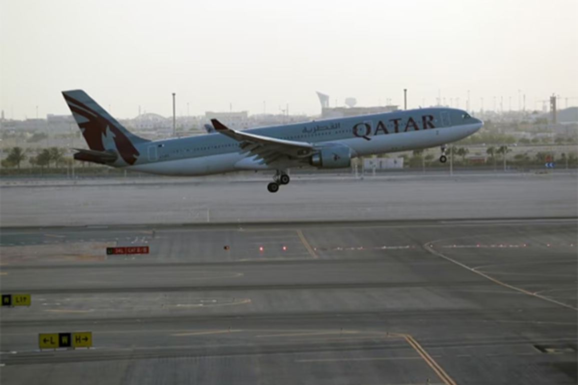 Qatar suspends air traffic after Iran fires missiles at US base; Washington embassy issues shelter advisory
