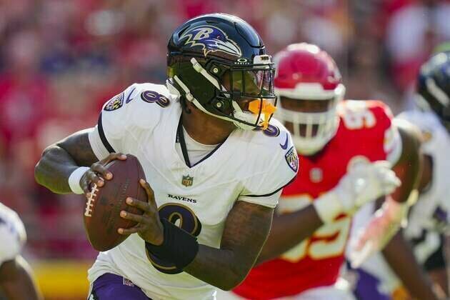 With Ravens' Lamar Jackson out vs. Bears, Tyler Huntley to start