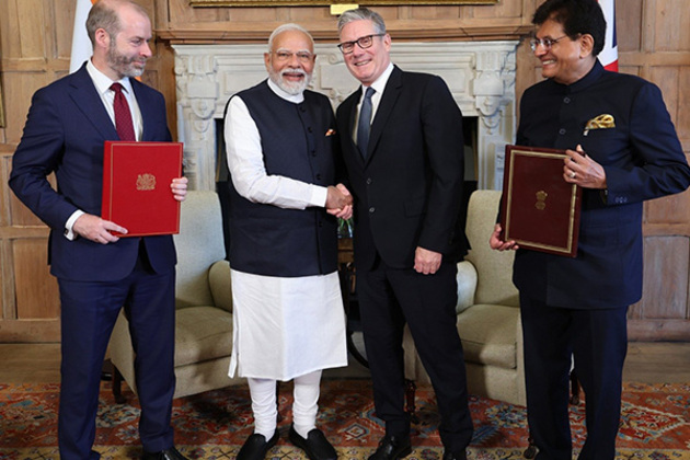 "Trade deal with India is a major win for Britain," says UK PM