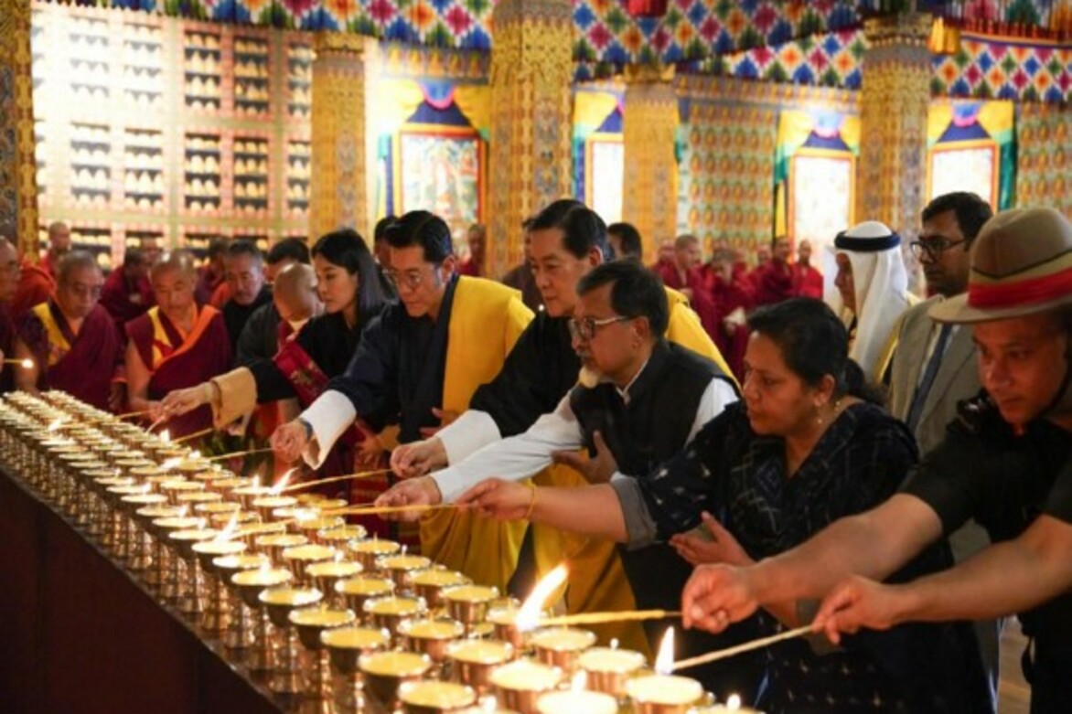 Bhutan King, Queen and fourth Druk Gyalpo attend prayer ceremony in memory of Air India plane crash victims