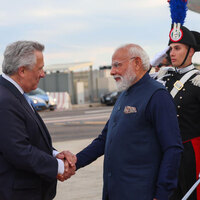 Will focus on strengthening cooperation between India and Italy: PM Modi upon arrival in Rome