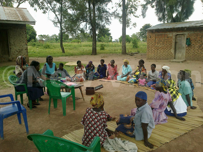  saving group meeting in adama sub county in ibuku istrict