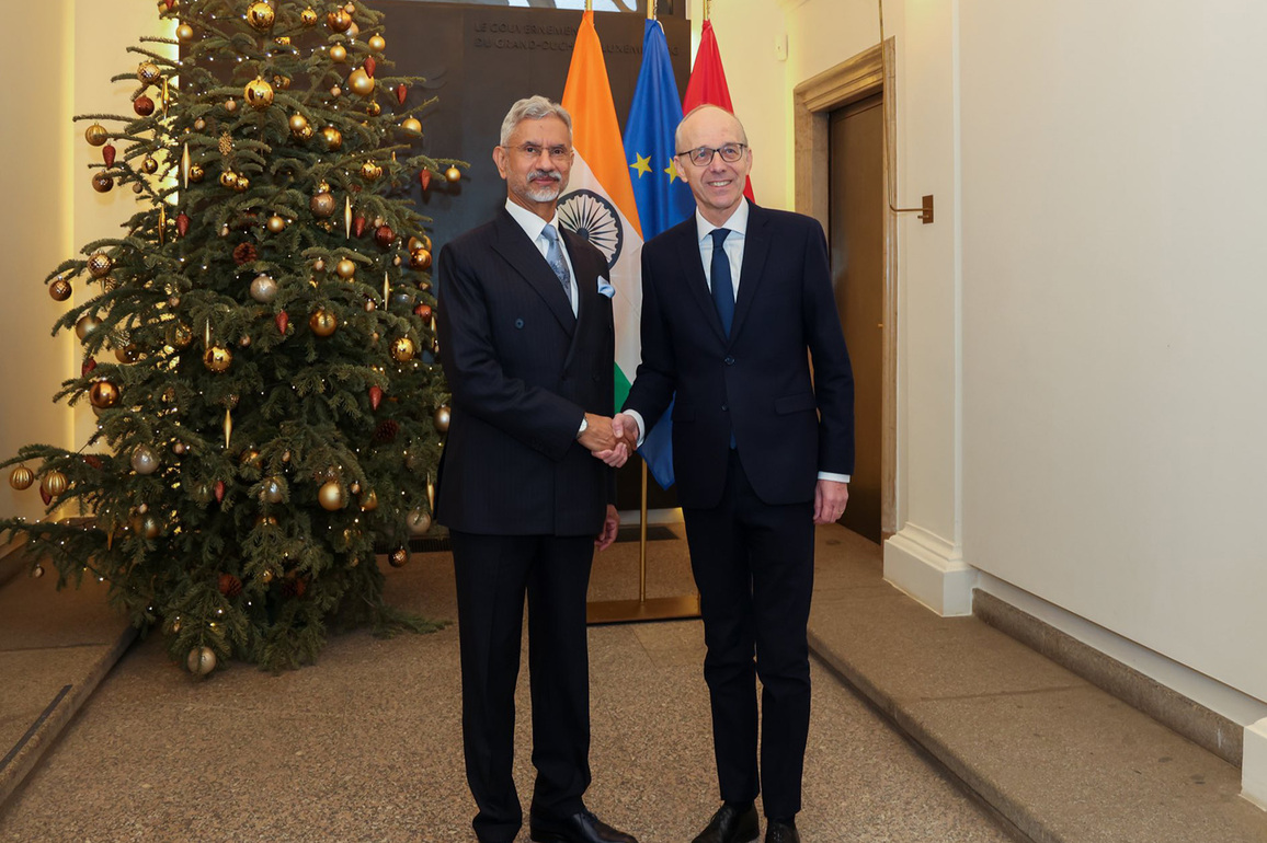 EAM Jaishankar meets Luxembourg PM Luc Frieden to strengthen India-EU ties