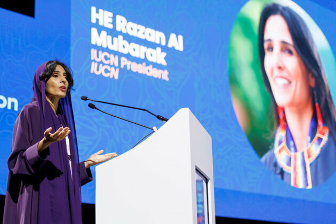 Razan Al Mubarak re-elected President of International Union for Conservation of Nature