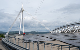 Principality Stadium gives debut to 'largest' solar installation at a UK sports venue